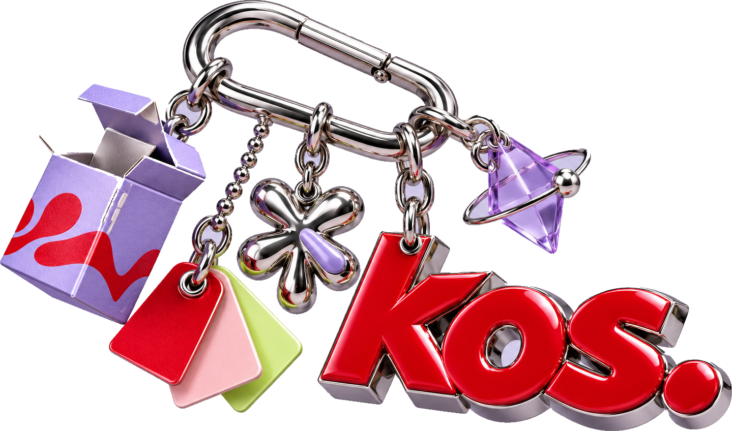 Kos. keychain