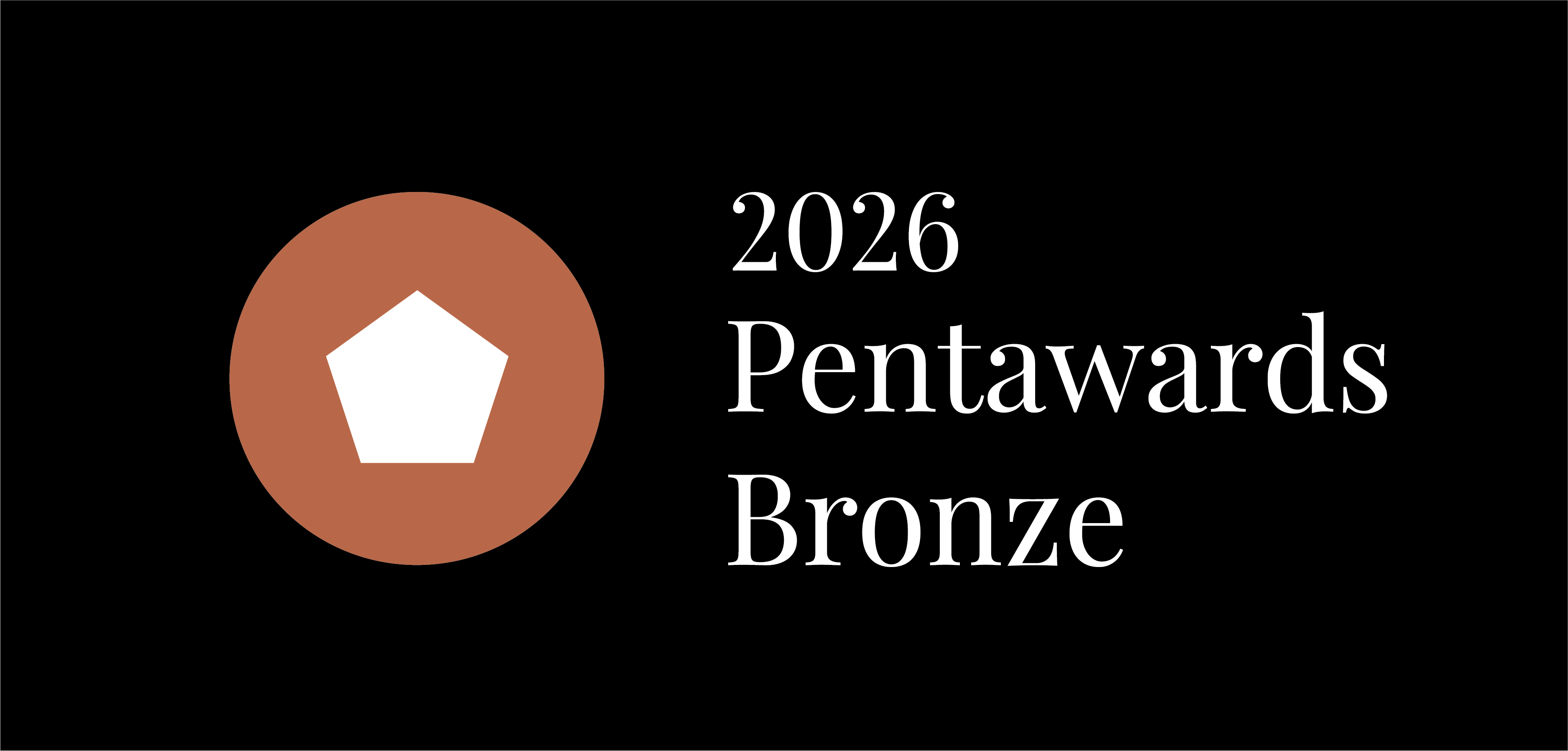 2026 Pentawards Bronze