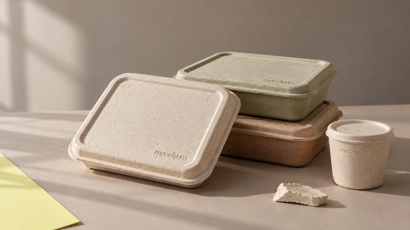 Myceliyum takeaway range in daylight