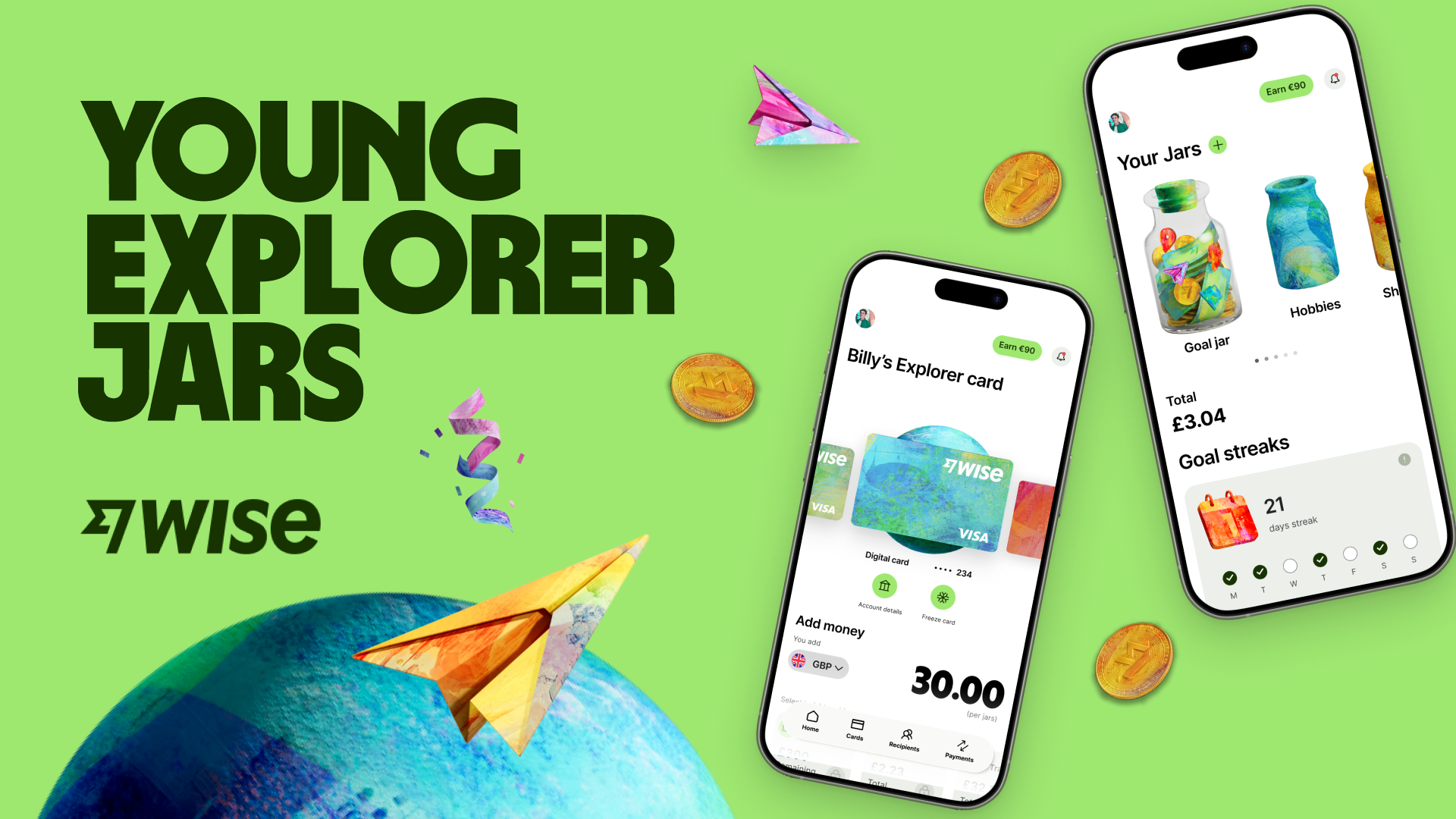 Wise — Young Explorer Jars